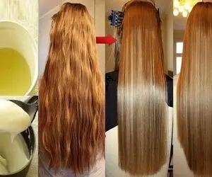صاف کردن موهای موج دار تا فر بدون نیاز به اتو و کراتینه با مواد طبیعی که تو خونه داری