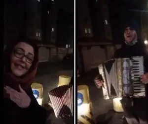 آواز کوچه بازاری؛ آقاهه با آهنگ وقتی میای صدای پات اشک شقایق فرهانی رو درآورد!