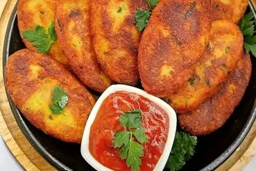 آموزش آشپزی؛ کوکو سیب زمینی بدون جذب روغن