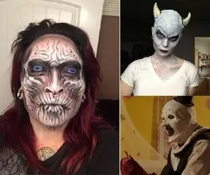 واقعا خارجیا با هالووین دارن چیکار می کنن / اینا انگار از خود فیلم ترسناکا زدن بیرون!