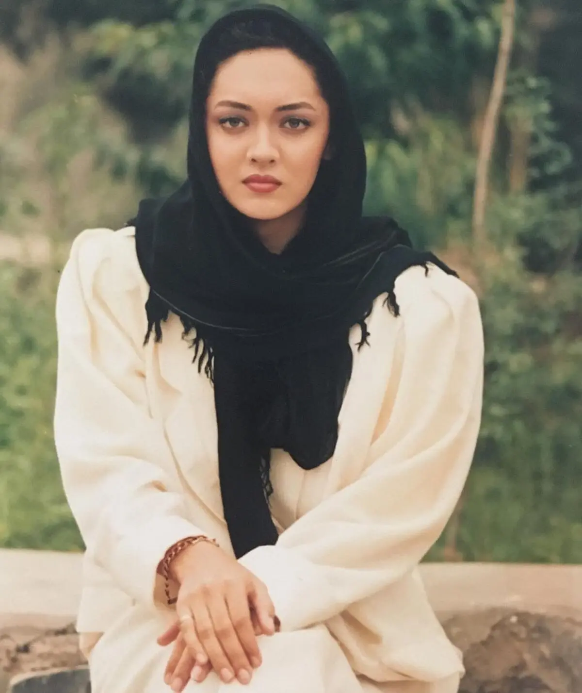 تست گریم نیکی کریمی برای فیلم عروس