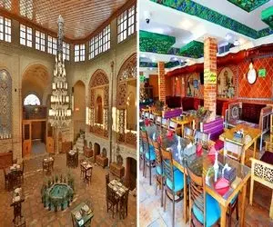 بهترین سفره خانه های تهران / قلیون دوستا برید که براتون تالار آینه برا صفا گذاشتن