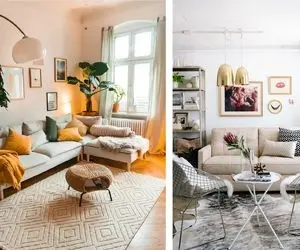 اگه سالن نشیمن خونَت کوچیکه حتما آسیت کرده؟ این اصول چیدمان رو رعایت کن تا عاااشق بشی