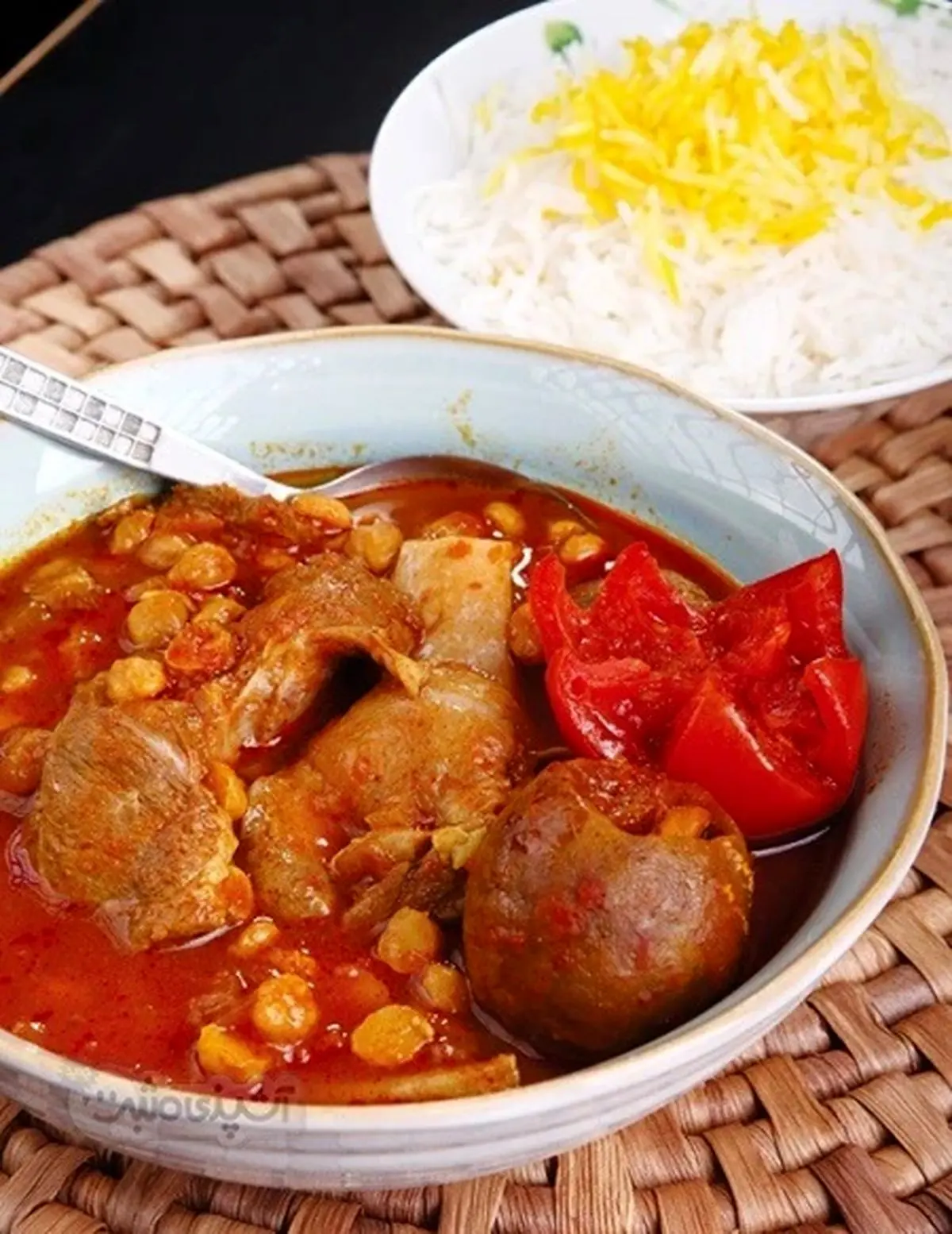 خورش نخود آله