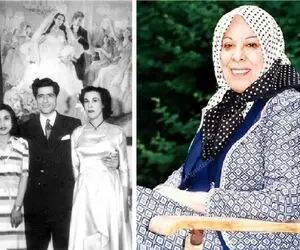 سیمین دانشور: امام خمینی را کلمه الحق می‌دانم؛ روسری سر می‌کنم تا شاه از ایران برود