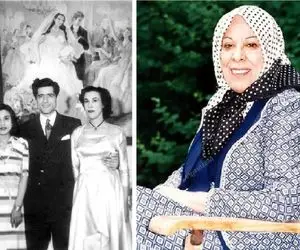 سیمین دانشور: امام خمینی را کلمه الحق می‌دانم؛ روسری سر می‌کنم تا شاه از ایران برود