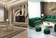 انواع و اقسام چیدمان برای مبلمان 7 و 9 نفره؛ نئوکلاسیک، راحتی و استیل در هر متراژ فضا