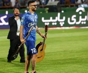 گیتاریست استقلالی ها راهی تیم در آستانه سقوط به دسته دو!