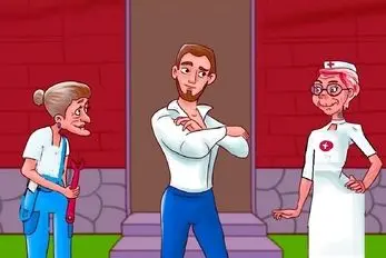 هوش تصویری؛ اگه حس ششمت  آتشفشان فعال بگو مادر پسر کدوم از پیرزن هاست