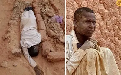 سوگ مادر؛ جوانی که دو ساله قبر مادرش رو رها نکرده و کنار او روز و شبش رو می‌گذرونه!