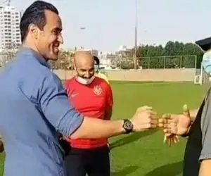  کریمی در کمپ تیم فوتبال حاشیه خلیج فارس