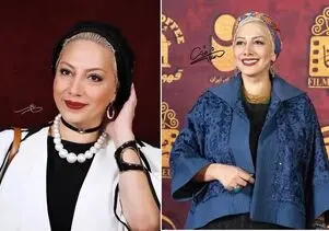استایل زهرا داوودنژاد وقتی جمع تضادهاست؛ سفید در کنار مشکی و مروارید بغل چوکر