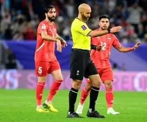 داور بازی ایران و قطر مشخص شد
