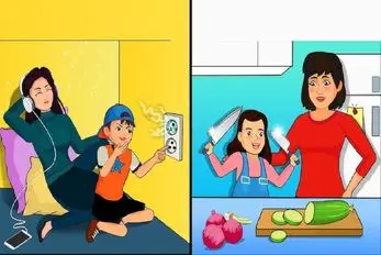بازی فکری؛ اگه بتونی مادر بی مسئولیت رو پیدا کن دیگه هیچ