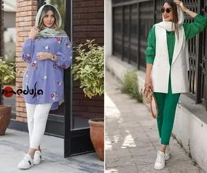 رنگایی که ستشون باهم محشره؛ با این ترکیبا یه هارمونی عالی تو مانتو شلوار بساز