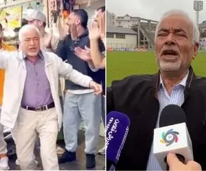 آواز ماندگار؛ صادق بوقی با آو آو آو پسرای فوتبالیست رو تو زمین چمن چه سر ذوق آورد