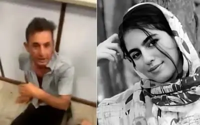 التماس مادر قاتل به مادر الهه حسین‌نژاد مقابل دادگاه