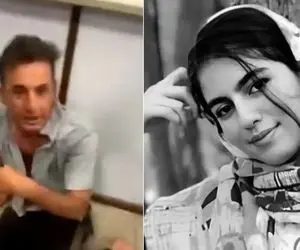 التماس مادر قاتل به مادر الهه حسین‌نژاد مقابل دادگاه