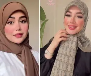 وقتی حجاب و خوشگلی ترکیب میشن؛ روشای بستن شال و روسری که مثل یه تاج رو سر میدرخشن