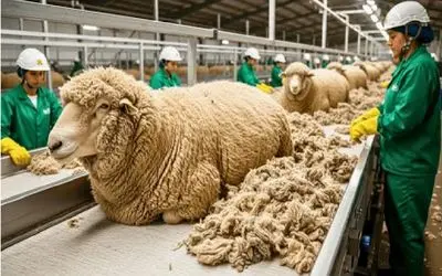 فرآوری گوسفند؛ قتل‌گاه نوین برای تولید پشم لاکچری و گوشت میلیاردی