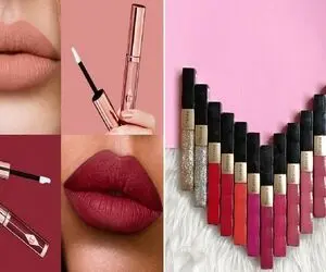 رژ لب های 24 ساعته که از صبح تا شب آخ نمیگن / با خیال راحت غذا بخور اینا پاک نمیشن