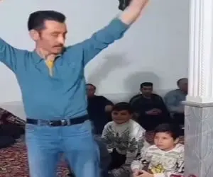 آواز شاد؛ مرد تو مهمونی جوری رقصید که پسربچه هایی که میبیننش دهنشون باز مونده شوکن