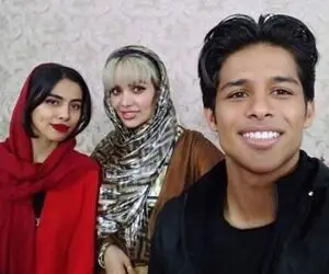 عکس خواهرزن پلنگ مهدی قائدی لو رفت !