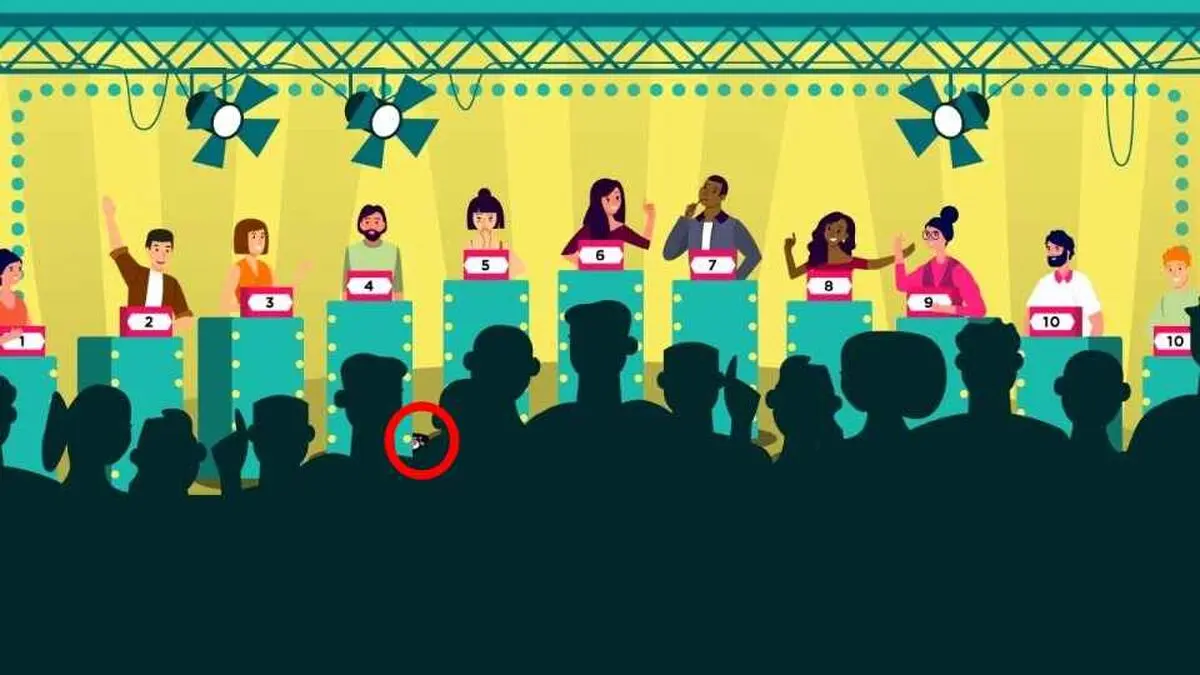 find the hidden telephone among contestants solved