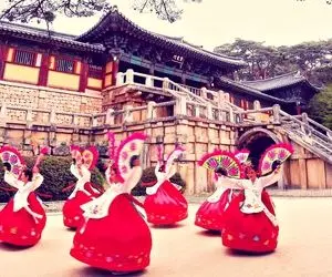  جشن ماه کامل در آغاز سال جدید در کره