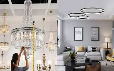 از تاریکی خداحافظی کنید/ بهترین لوستر برای پذیرایی‌ کم نور با استفاده از ترفند طلایی