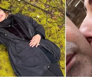 رونمایی نصفه و نیمه "نفیسه روشن" از شوهرش دومش؛ خانومی می ترسی حاجی تو بدزدن!