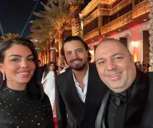 سکانس شاد/داستان عکس گرفتن مهرداد صدیقیان با زن رونالدو جورجینا/قیاسی دستش گرفته