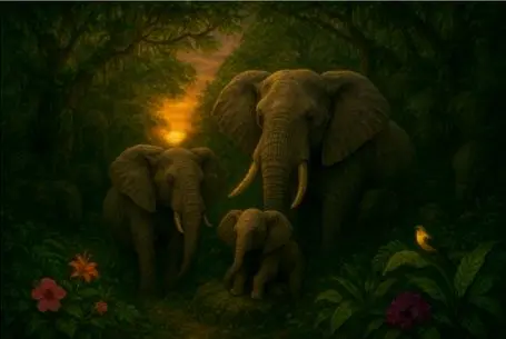 بازی فکری؛ تو اون ینفره نادر باش و فیل های پنهان پیدا کن