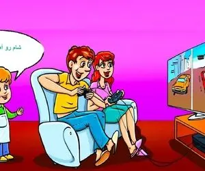 هوش تصویری؛ اگه خدای هوشی در صدمی از ثانیه بگو بین این زن و شوهر و بچه چی میلَنگه؟؟