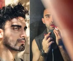 (ویدیو) دستگیری محمد صادقی بازیگر هنجار شکنی که رژ لب میزد