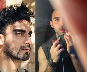 (ویدیو) دستگیری محمد صادقی بازیگر هنجار شکنی که رژ لب میزد