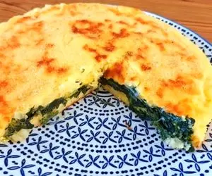 آموزش آشپزی؛ شام فوری با سیب زمینی و اسفناج