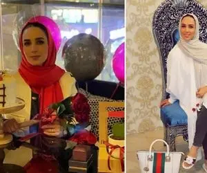 سوگل طهماسبی استایل نوروز و افطار ترکیبی زده دهن وا کُن؛ چقدر اطوار میاد واسه سلفی!