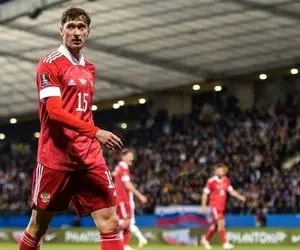 هافبک مطرح روسیه بازی با ایران را از دست داد