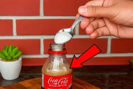 ترفندهای خانه داری؛ با نمک و کوکاکولا سرویس بهداشتی رو برق بنداز