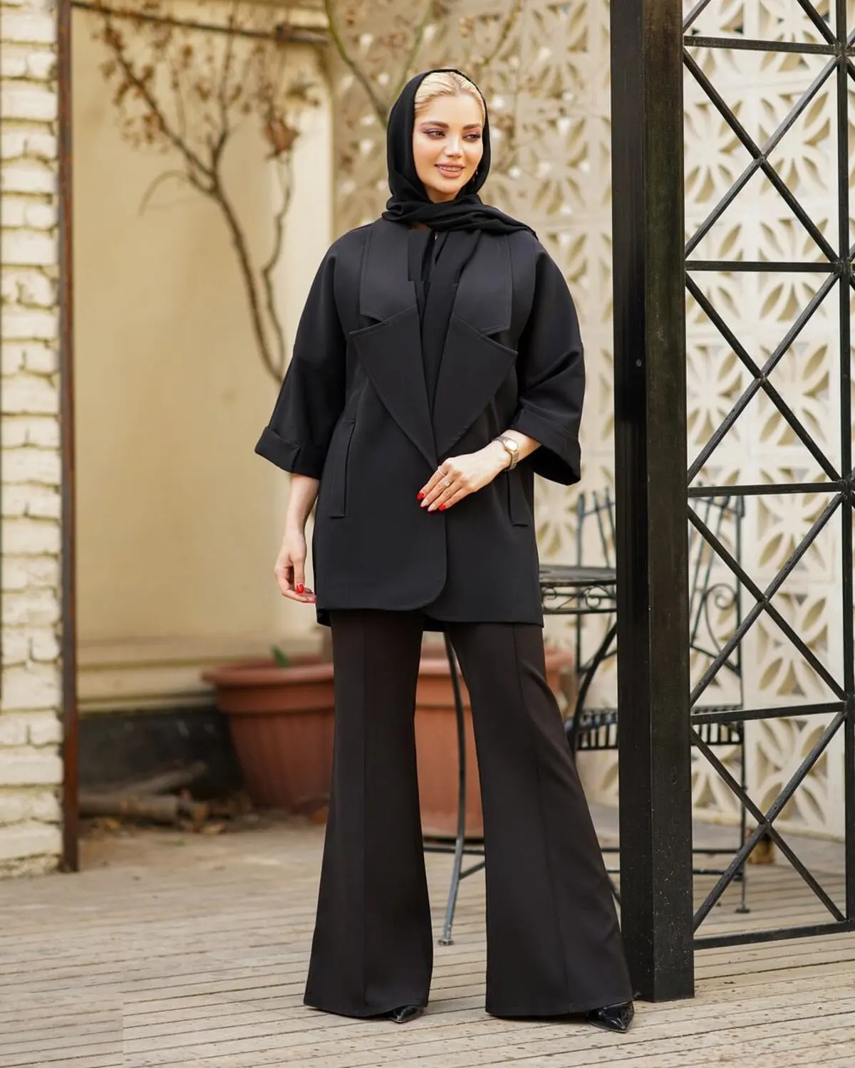 مانتوی کتی رو با چه شلواری بپوشیم
