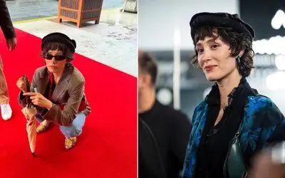 فرشته حسینی و کلاه مقاومت در محفل کارلووی واری / عاشقی زیر سایه طالبان و بدگویی ایران