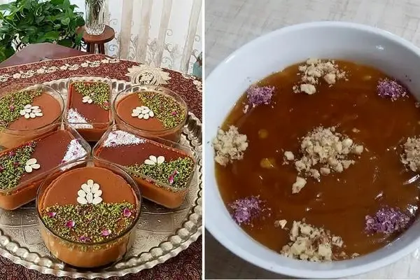 طرز تهیه فرنی با شیره انگور / این دسر ساده برای هوای سرد پاییزی عالی ترینه