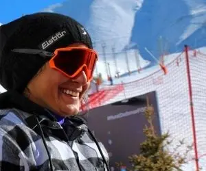 عاطفه احمدی بهترین اسکی باز ایران 46ام شد!