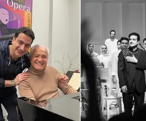 آواز همایونی؛ سالن کیف کرد همایون شجریان من کجا باران کجا خوند اوونم لجا لس آنجلس