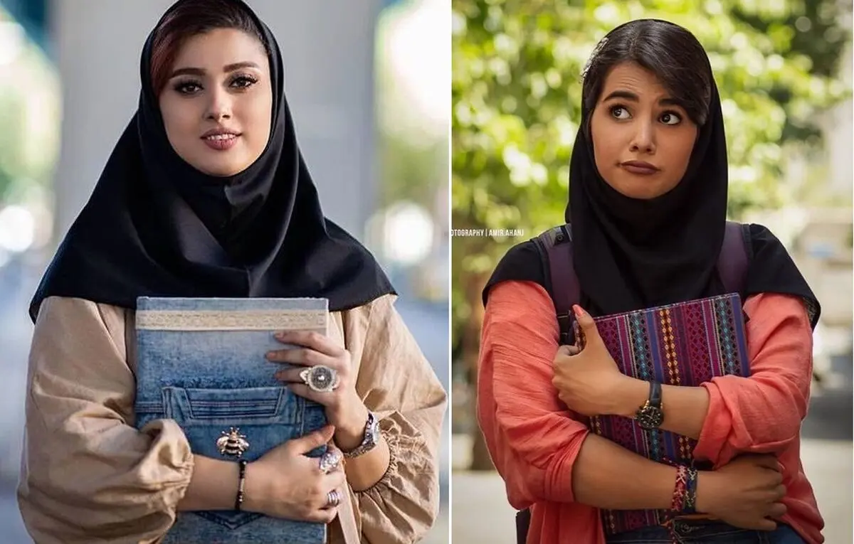 ژست-عکس-دخترانه-با-مقنعه-تازه