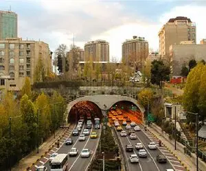 هر دو مسیر تونل رسالت امشب مسدود می‌شود
