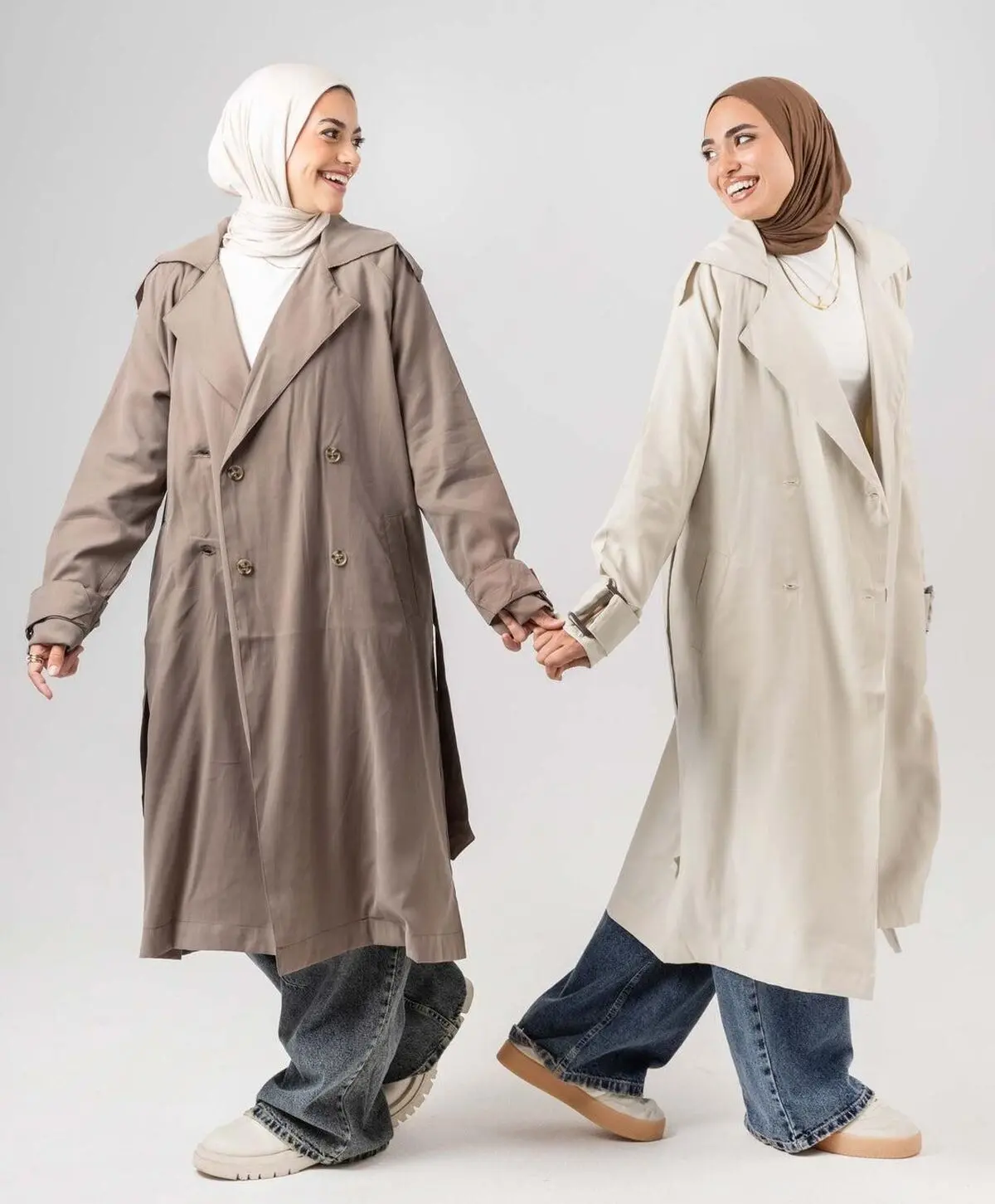 ترنچ کت کوتاه و بلند