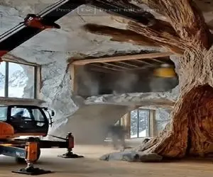 معماری خلاقانه؛ تو دل کوه چنان عمارتی ساختن دلت میخواد با جفت کلیه هات تاخت بزنیش