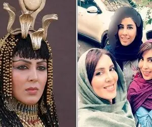 لیلا بلوکات شبیه زنایی شد که تو عروسی بعد از اومدن دوماد شال میپوشن / سوپرایز تولدشو